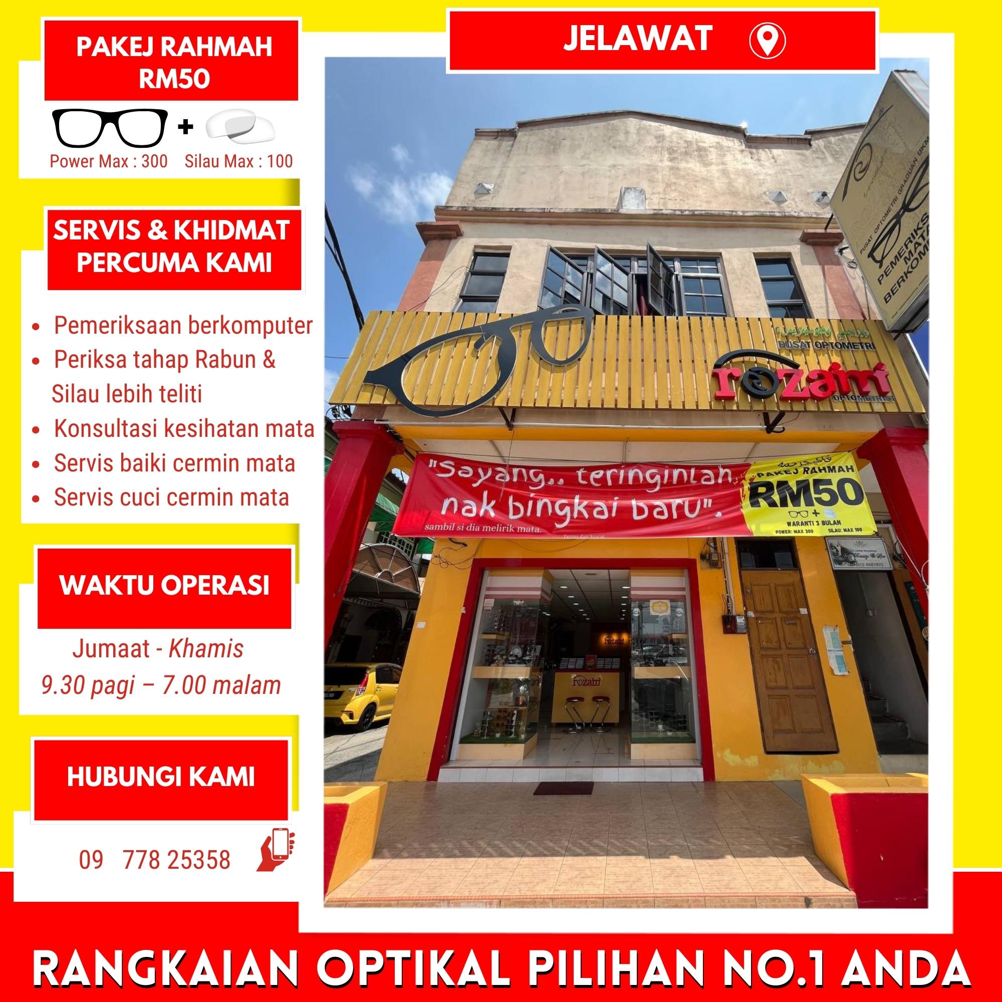 Rozaimi Optometrist Facebook ad