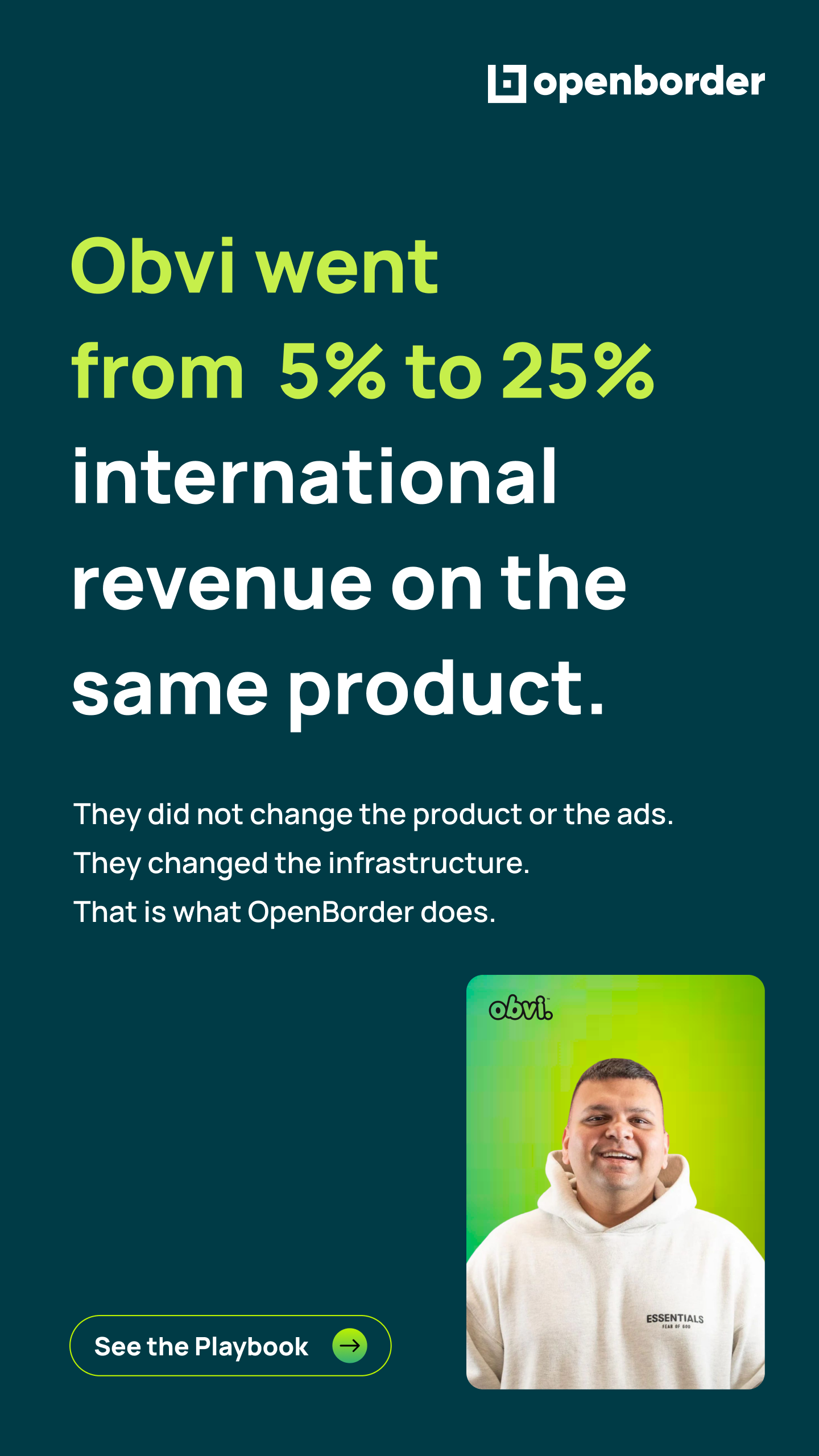 Openborder UK Facebook ad from Jul 28, 2026