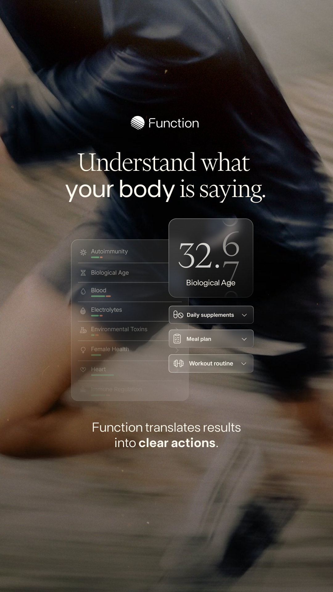 Function Health Facebook ad