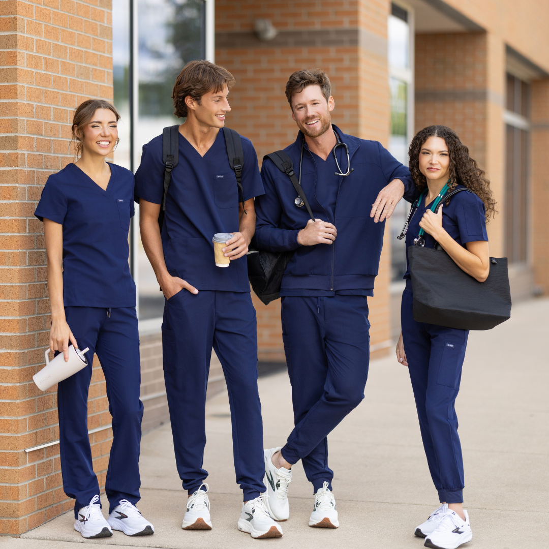 Spirit Scrubs Facebook ad: The mornings got colder, but your unit didn't.