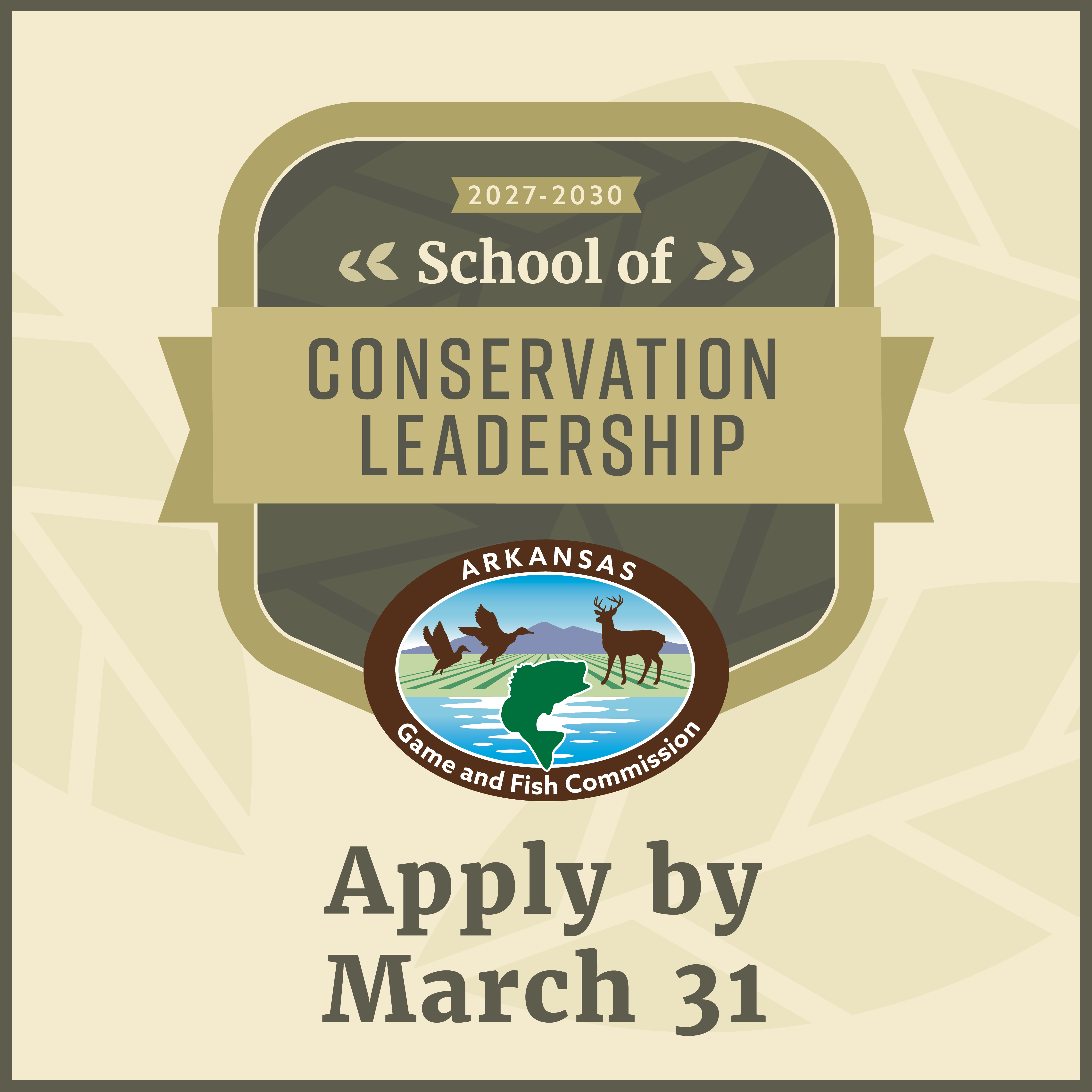 Arkansas Game and Fish Commission Facebook ad: Apply Now for Incentives