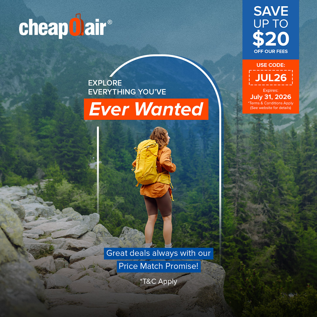 CheapOair Facebook ad