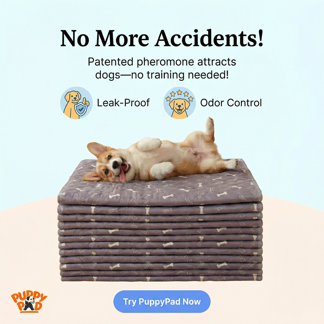 PuppyPad Facebook ad
