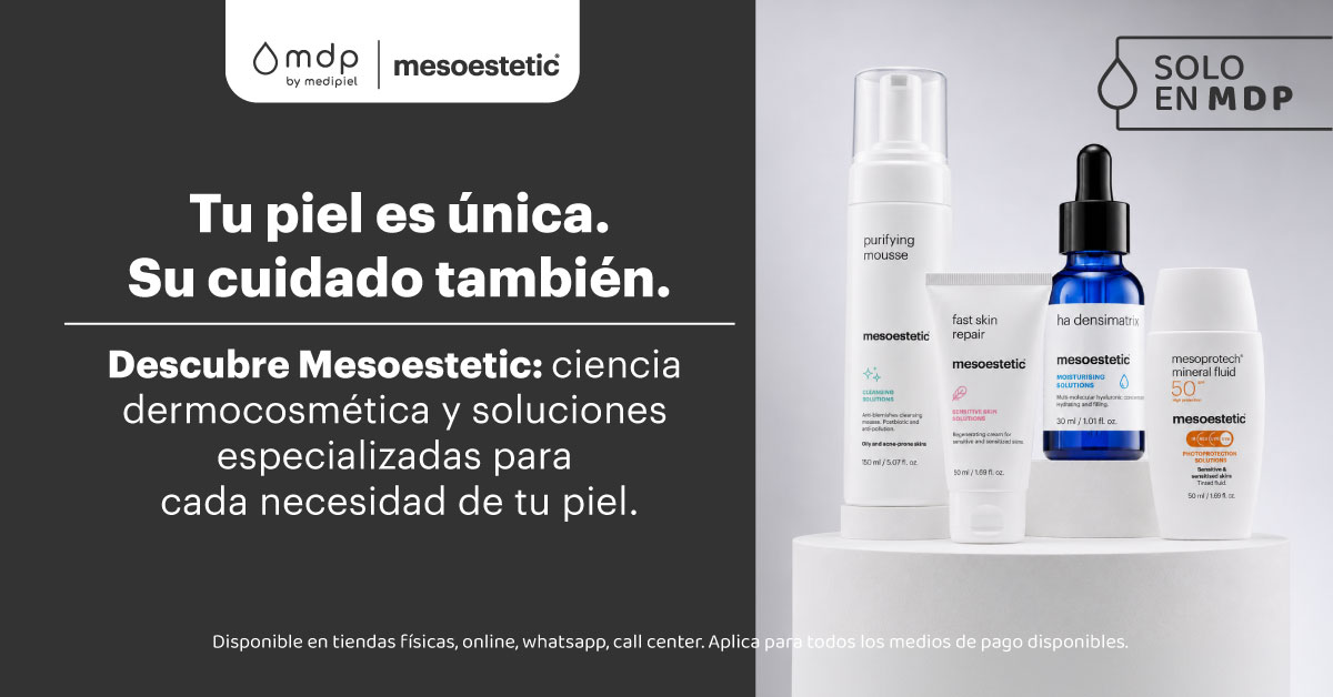 Medipiel Facebook ad: Cada piel tiene necesidades diferentes y merece una…