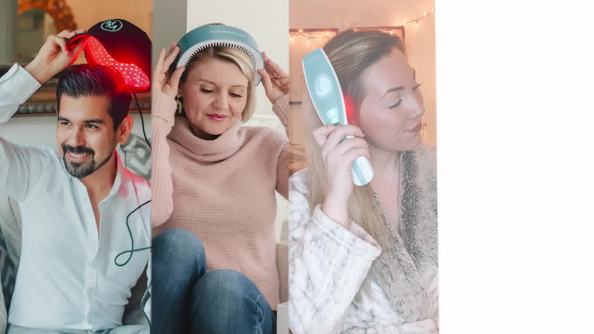 Hairmax Facebook ad: Regrow Your Hair - Hairmax