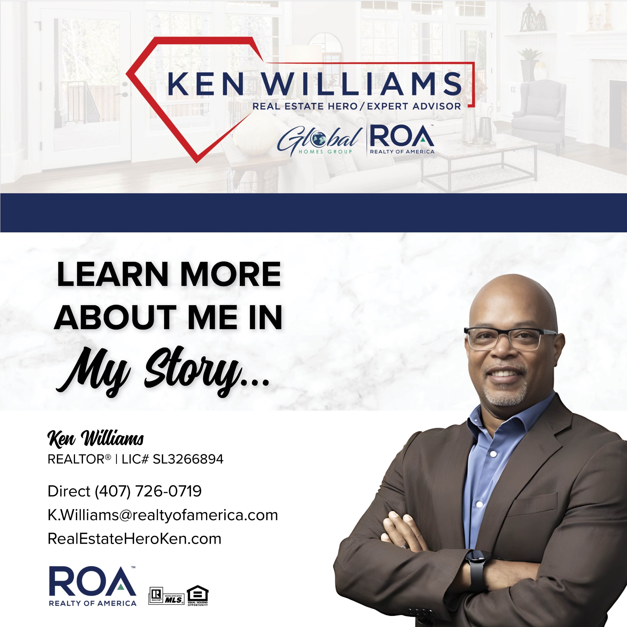 Ken Williams Real Estate HERO Facebook ad