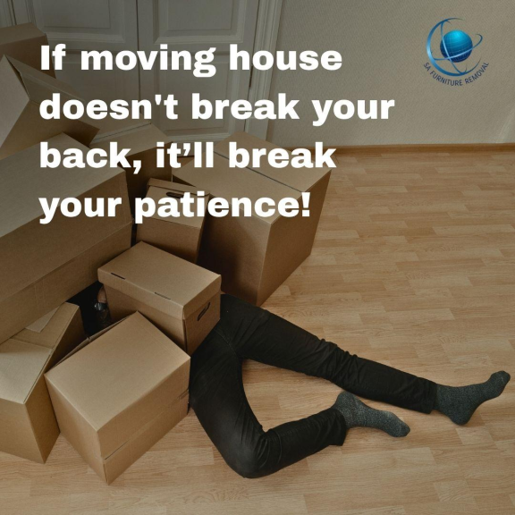 SA Furniture Removal Facebook ad: Move With Us