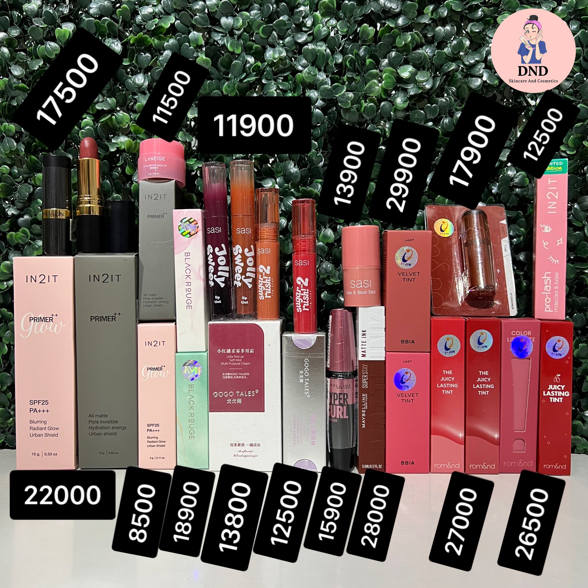 DND Skincare And Cosmetics Facebook ad
