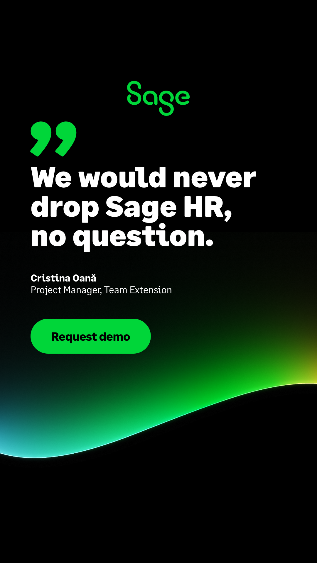 Sage Facebook ad