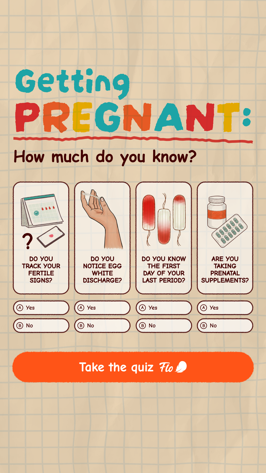 Flo Period Tracker App Facebook ad