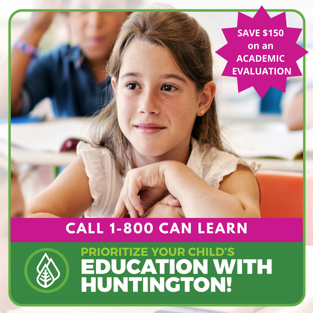 Huntington Learning Center Facebook ad: Hey Frisco Moms, Want more for your child…