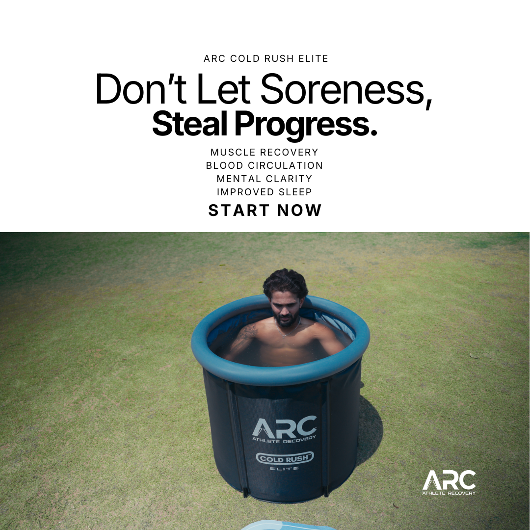 ARC - Athlete Recovery Facebook ad