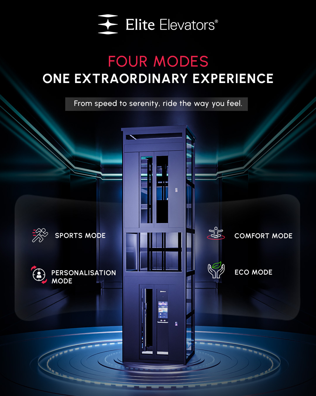 Elite Elevators - India Facebook ad
