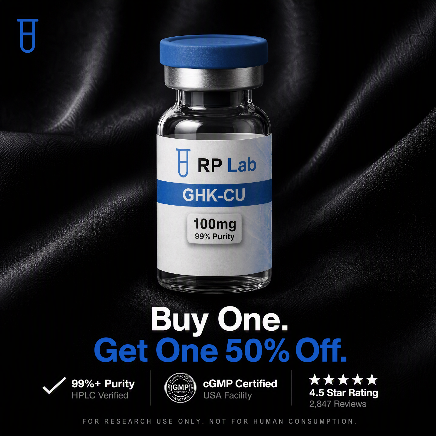 Research Peptides Lab Facebook ad
