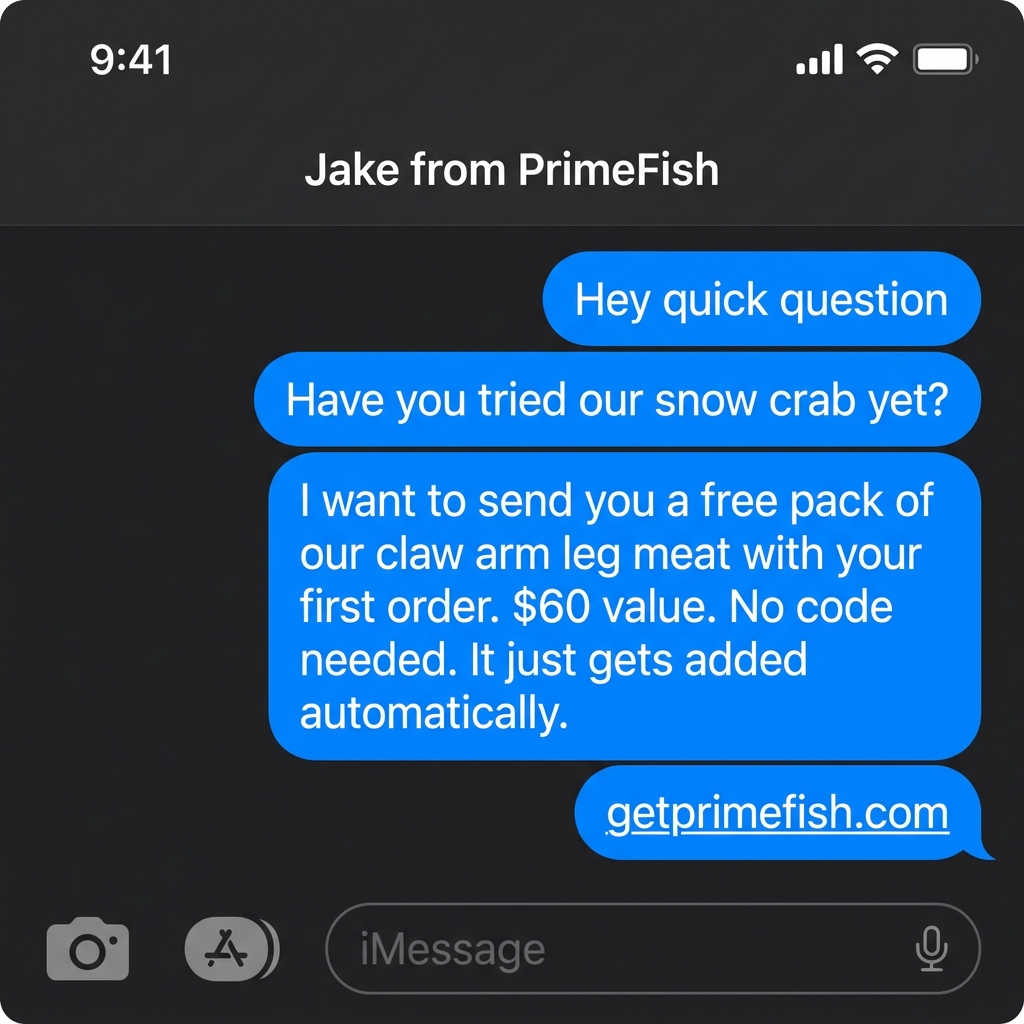 PrimeFish Seafood Co. Facebook ad