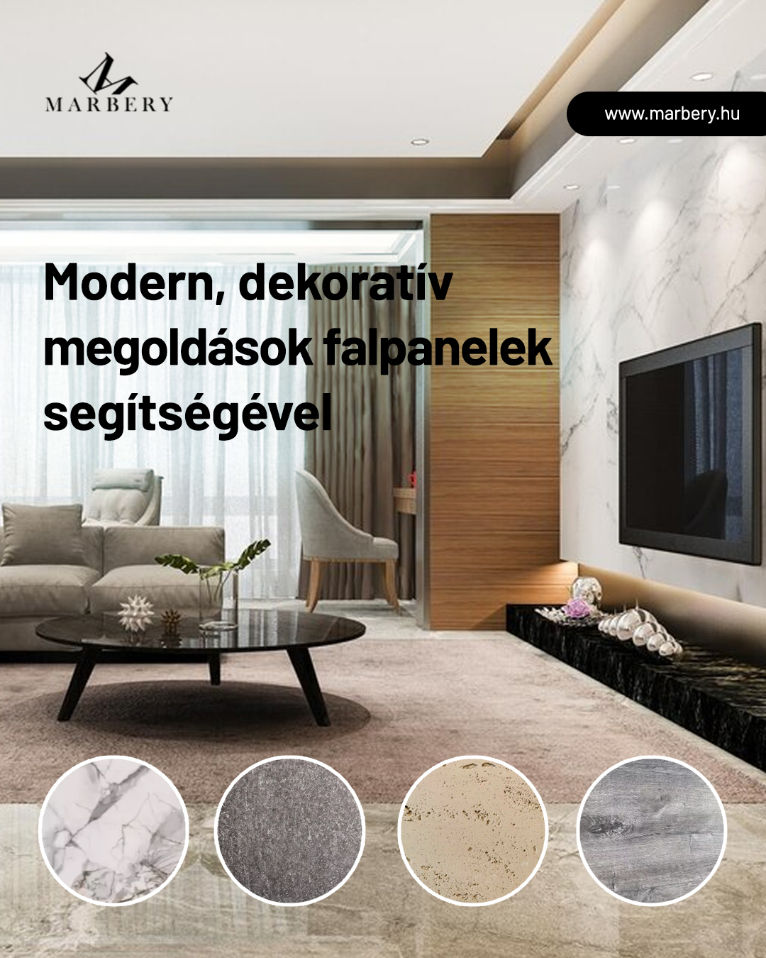 Marbery Facebook ad: Csak ragaszd fel, nincs por, nincs fugázás, nincs…