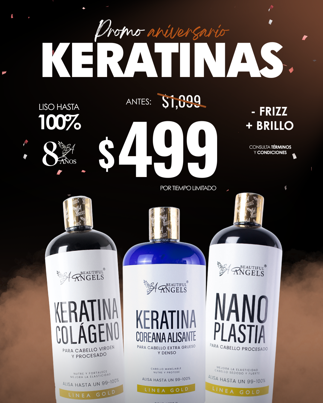 Beautiful Angels Facebook ad: Chatea con nosotros
