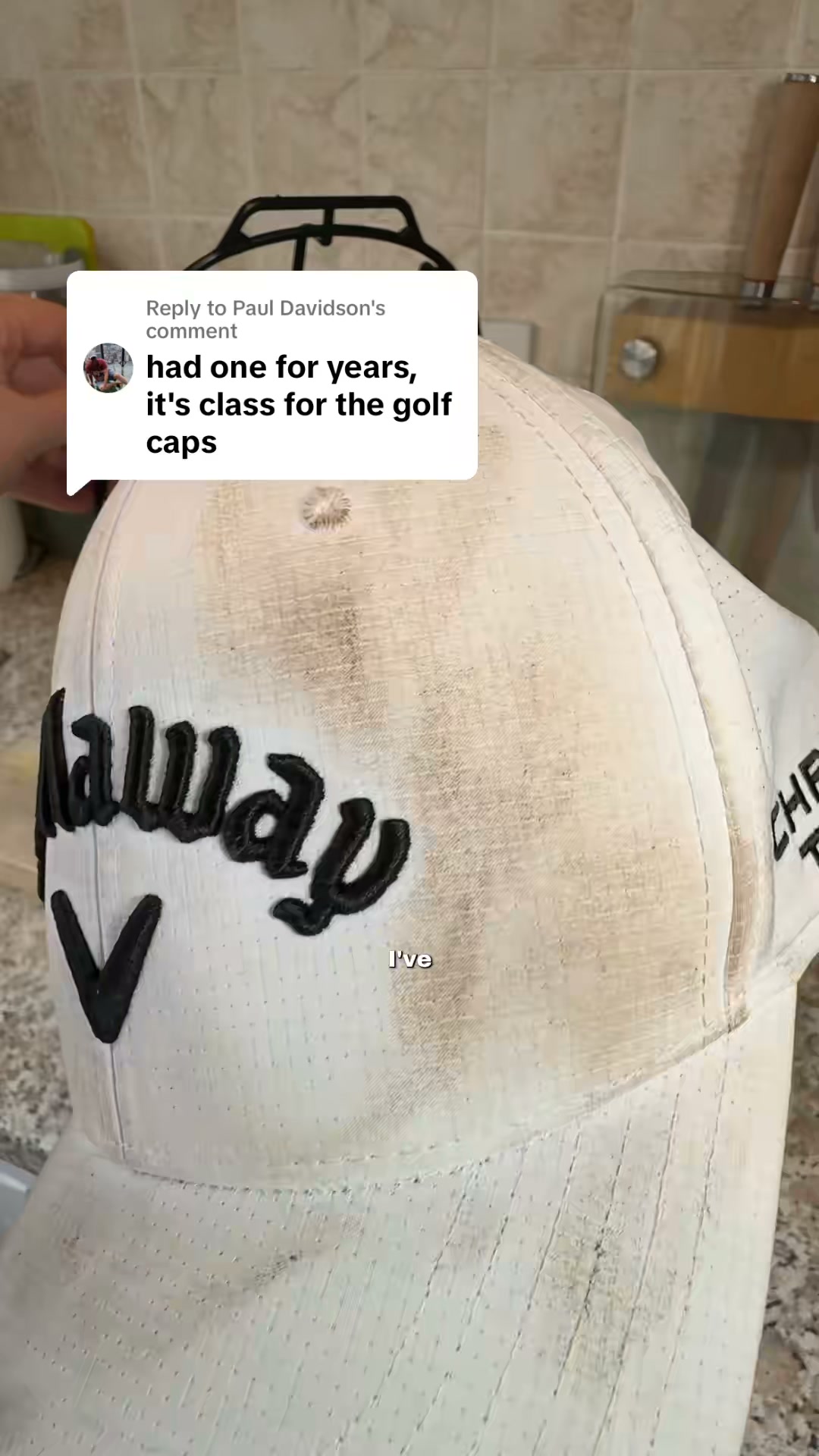 NordCap Facebook ad: Clean cap, ready to wear again.