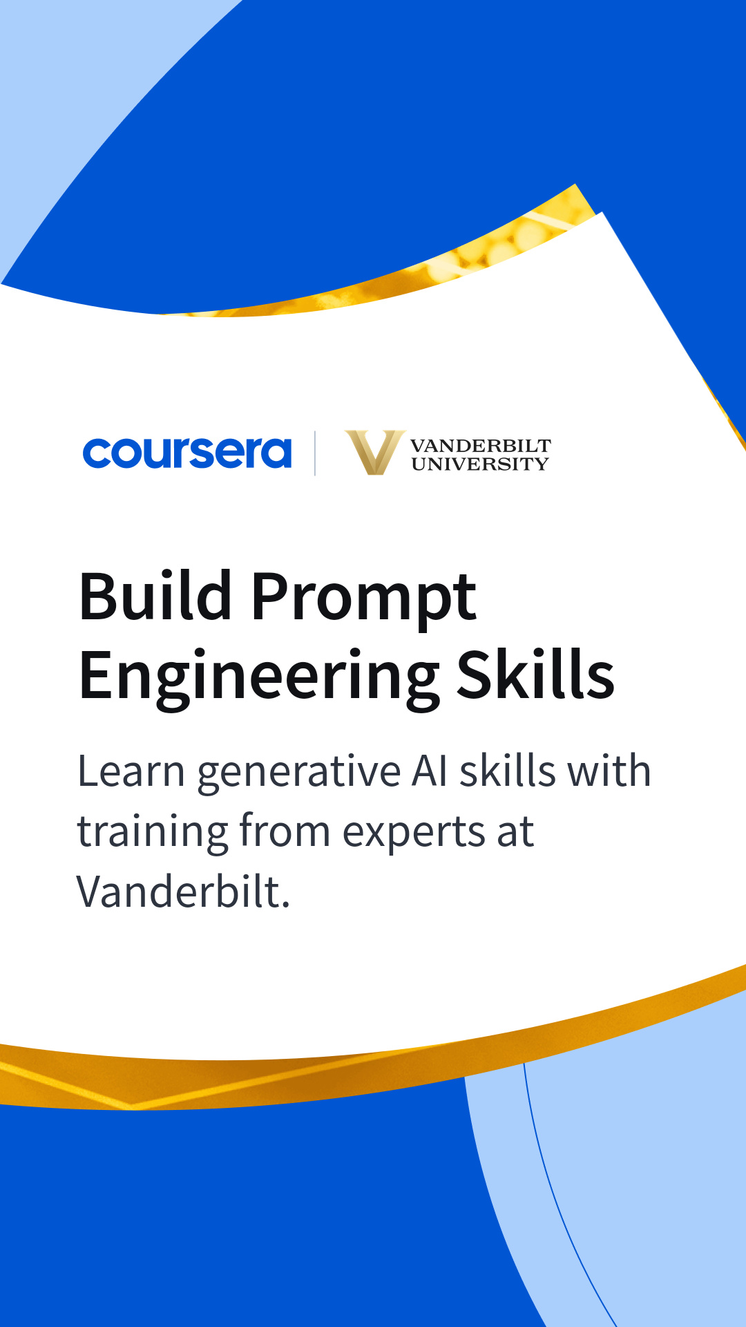Coursera Facebook ad