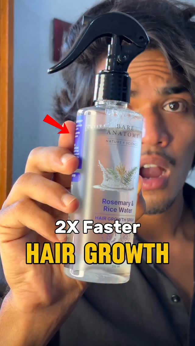 Bare Anatomy Facebook ad: Get 2X faster hair growth Comment Grow for…