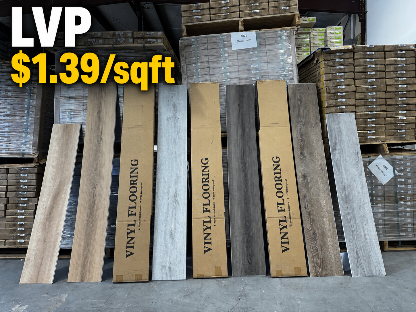 Unified Building Products - Utah Facebook ad: Waterproof LVP - $1.39/sqft