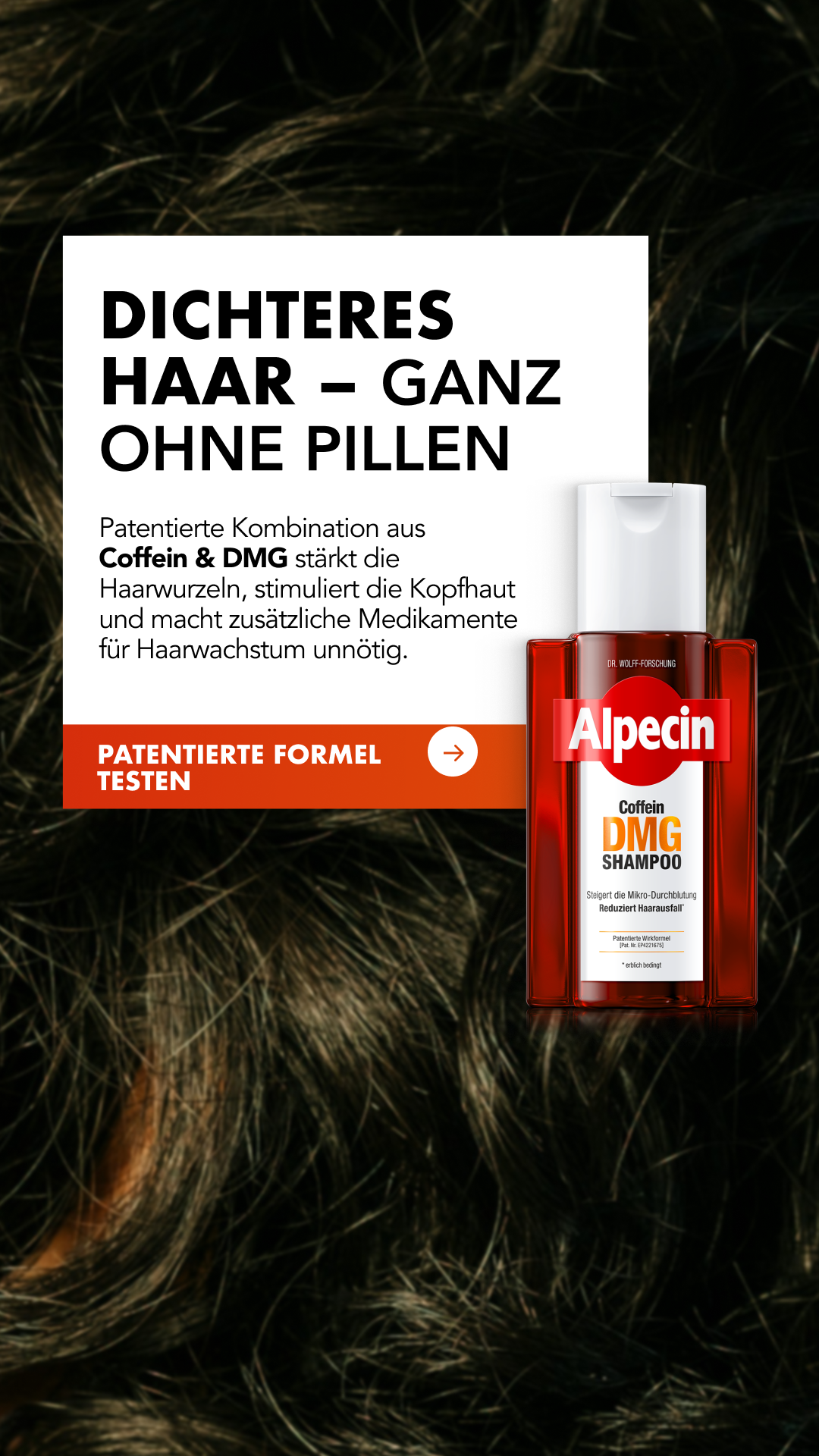 Alpecin Facebook ad