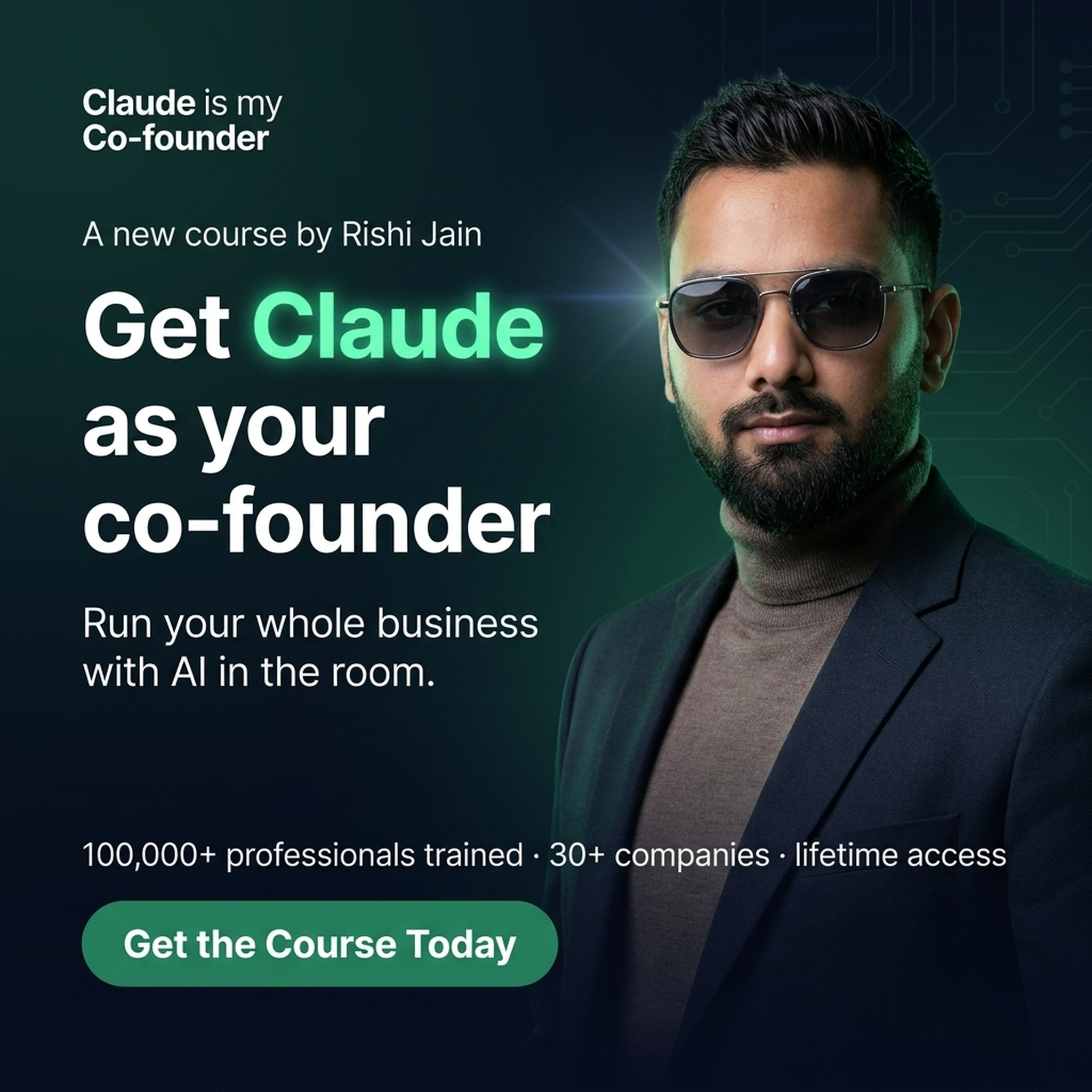 Rishi Jain Facebook ad