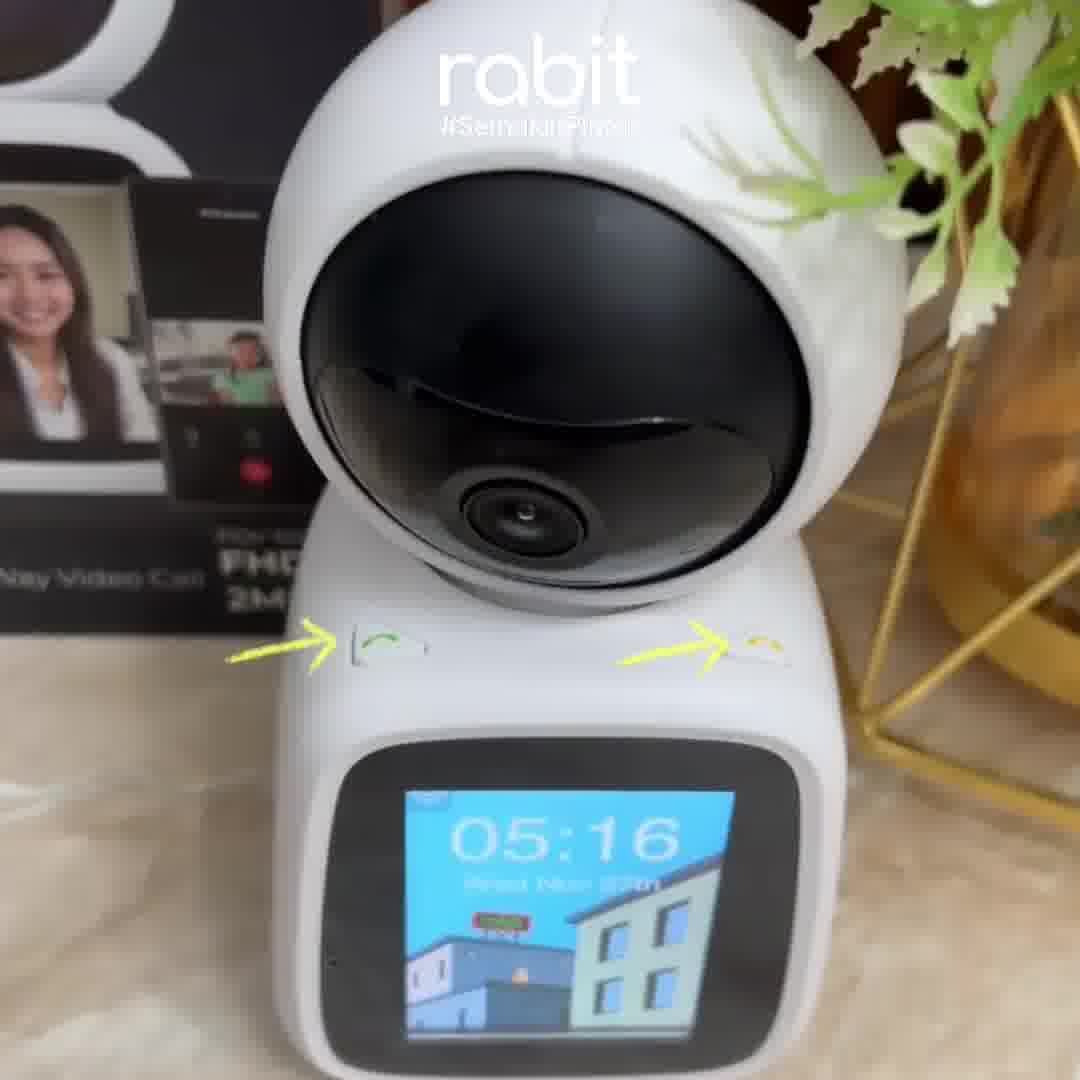Rabit Smart Home Facebook ad: #TeknologiTerjangkau #AdaRabit #SemakinPintar