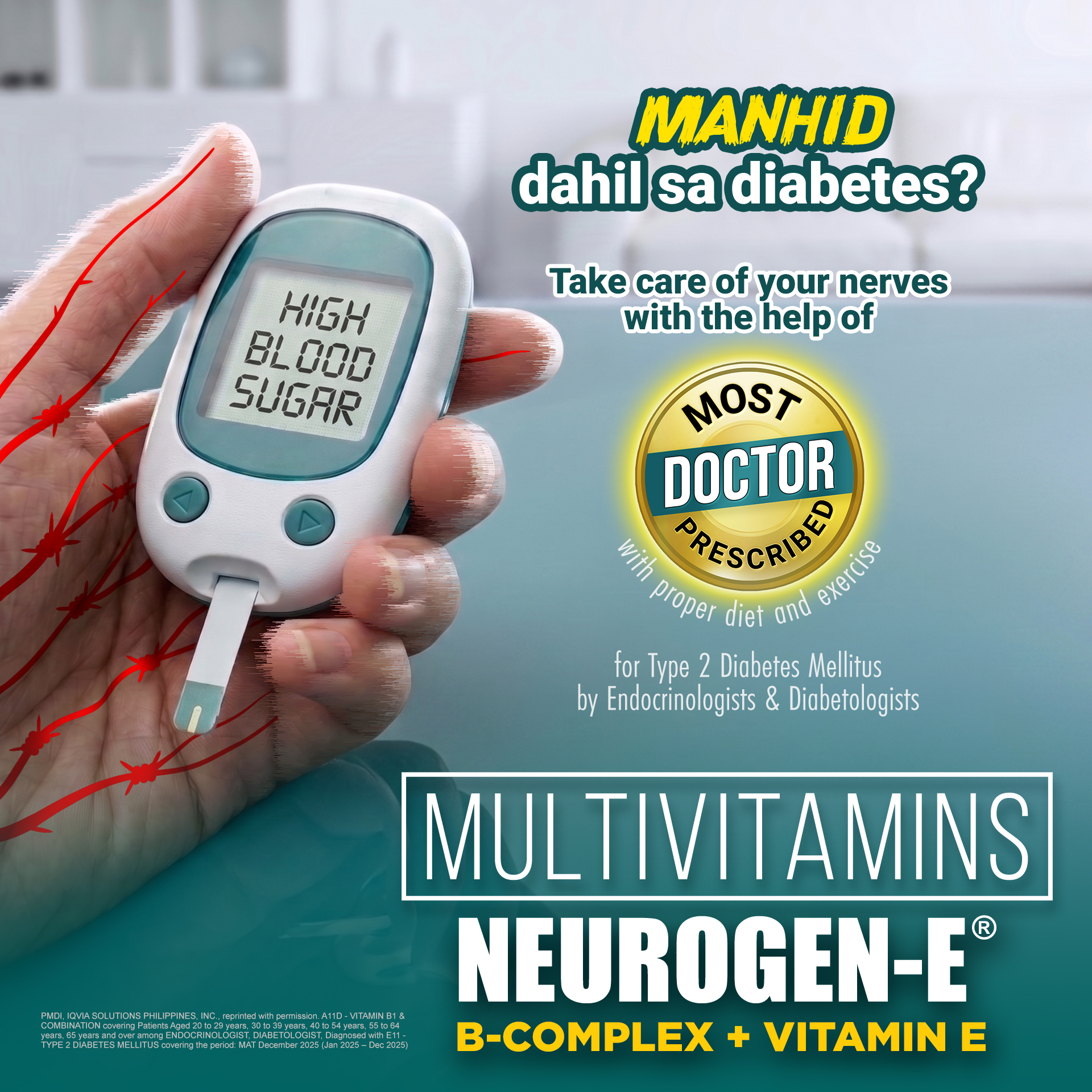 Neurogen-E Facebook ad: Buy 24+6 FREE