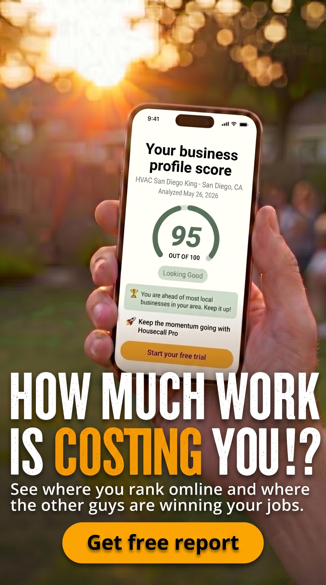 Housecall Pro Facebook ad