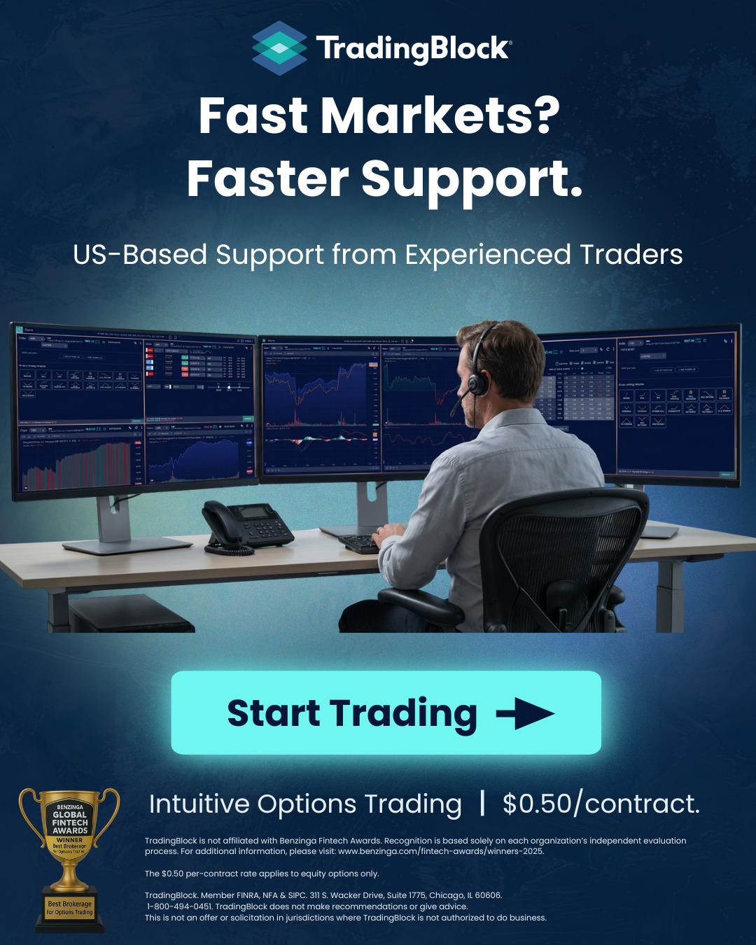 TradingBlock Facebook ad