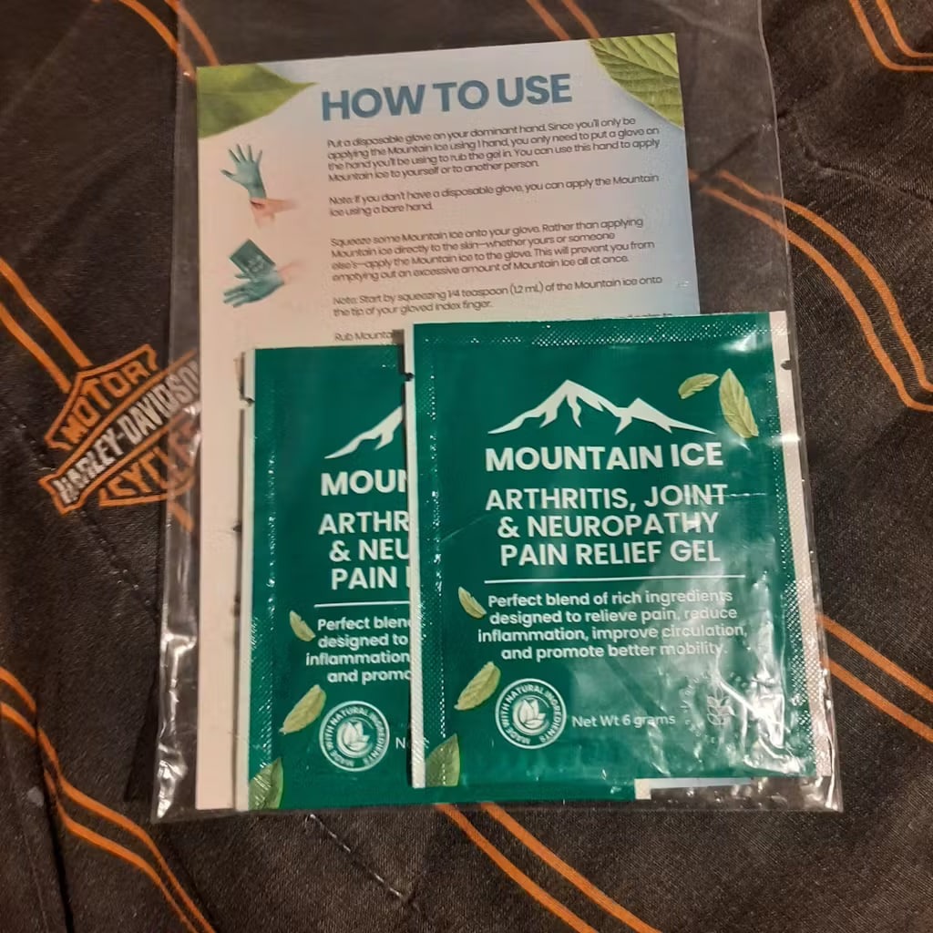 Mountain Ice Facebook ad