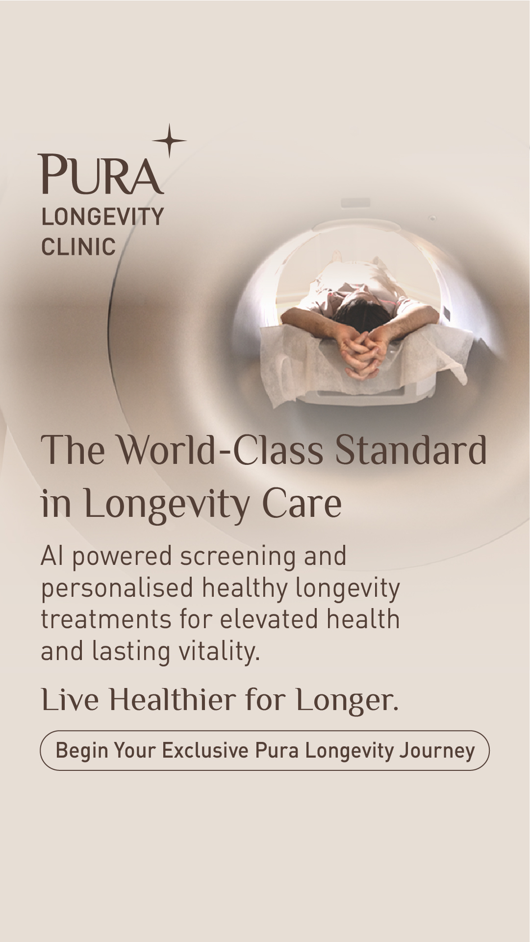Pura Longevity Clinic Facebook ad from Jun 27, 2026