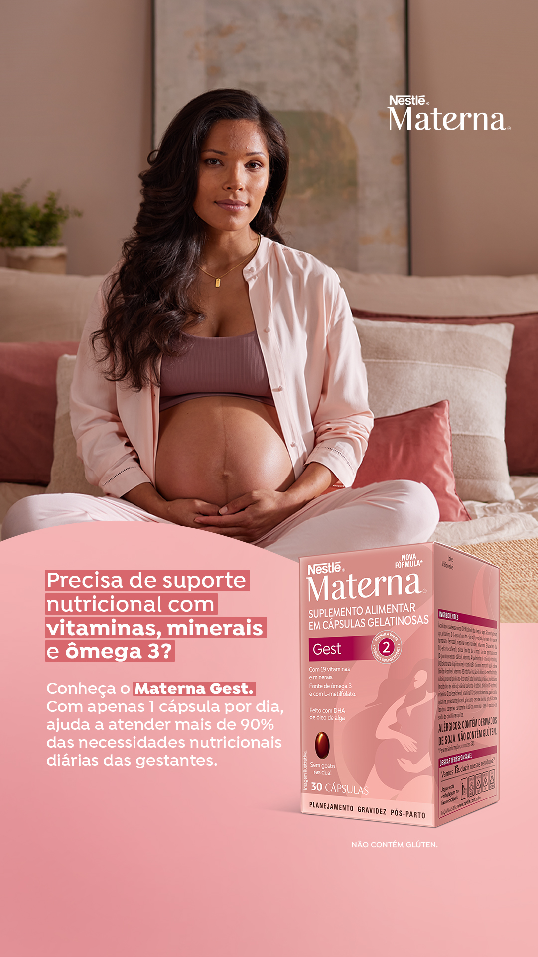Nestle Materna Brasil Facebook ad from Jul 20, 2026