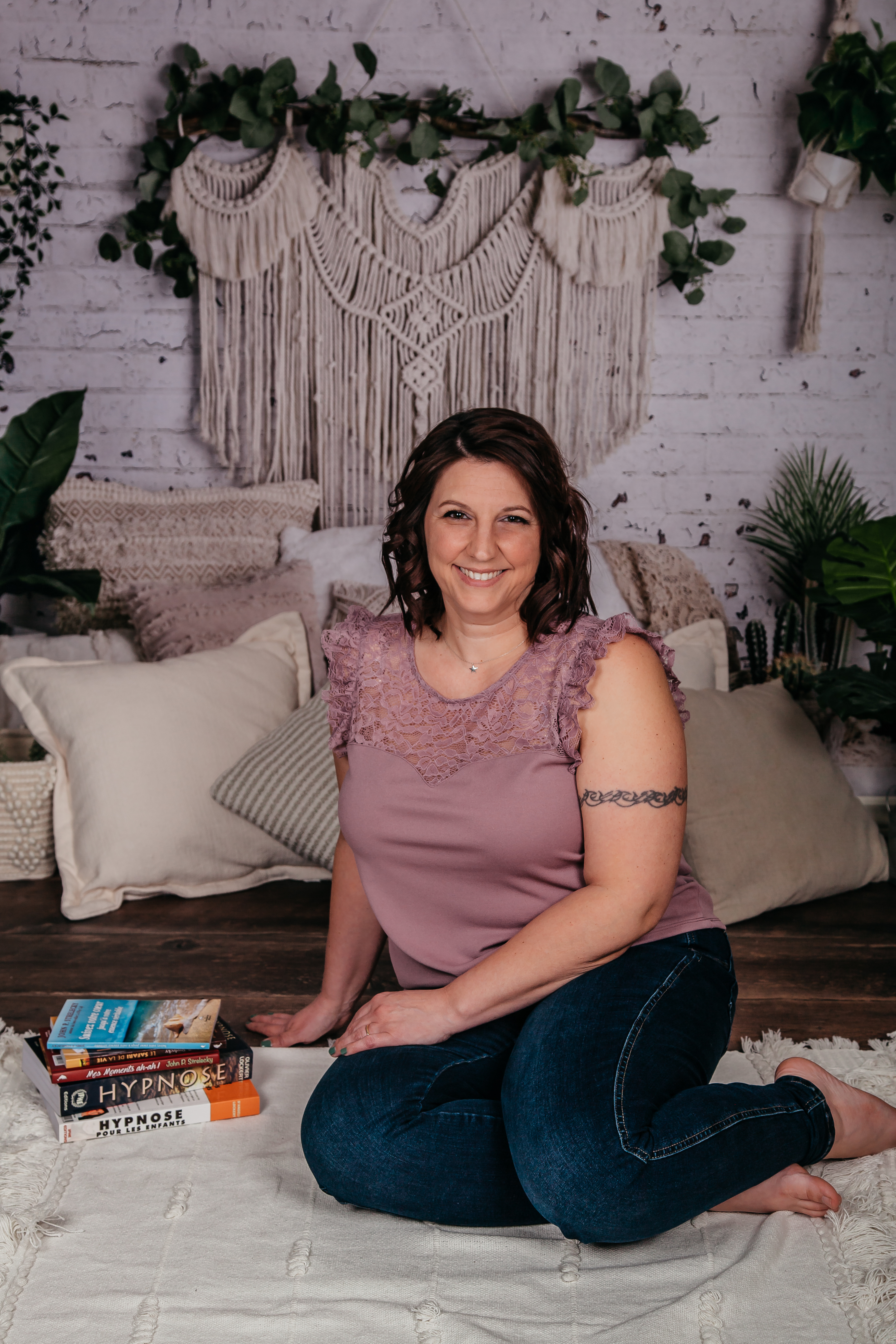 Hypnose Fannie Paquin Facebook ad: L'hypnose c'est travailler pour votre bien-être en harmonie…