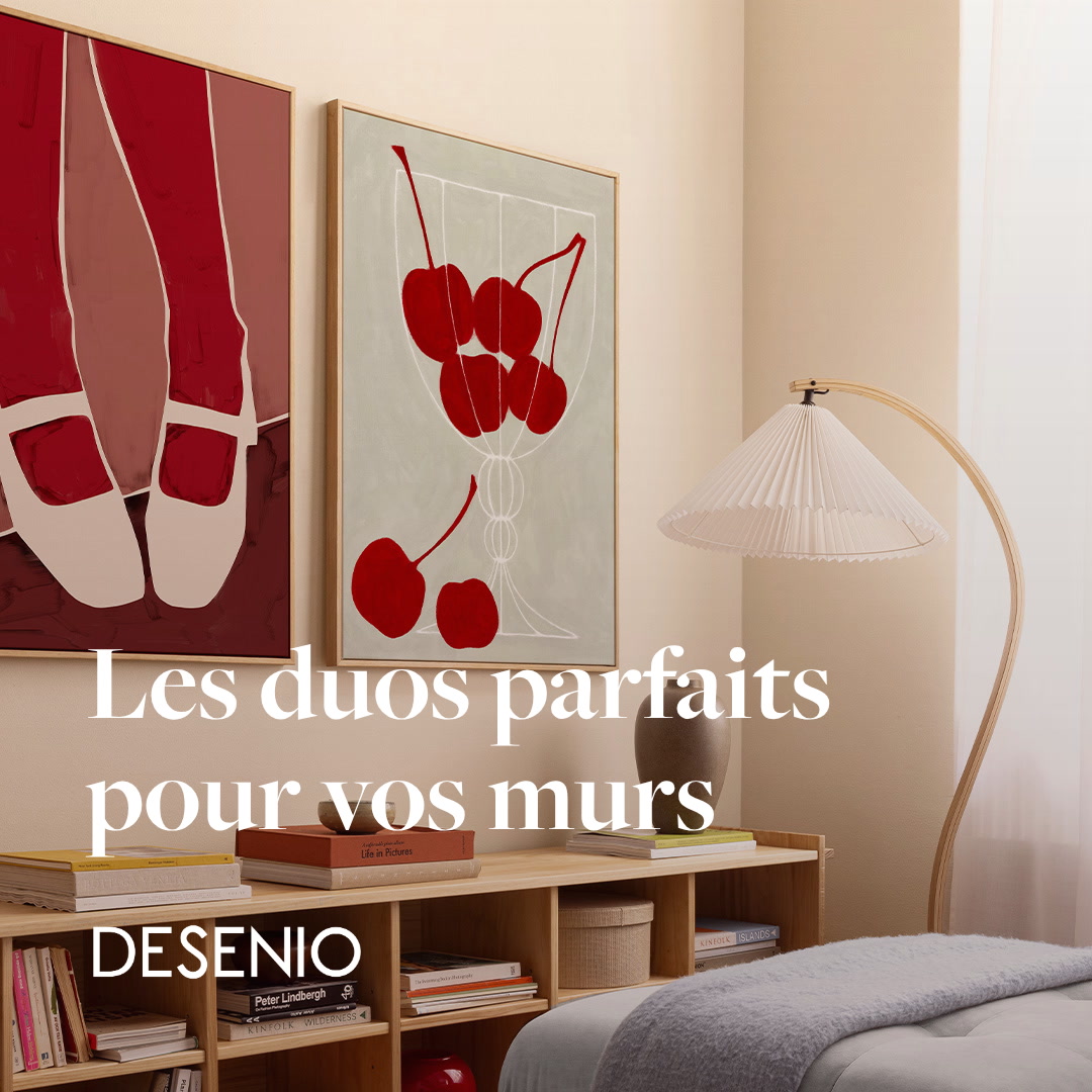 Desenio Facebook ad: Prêts à accrocher