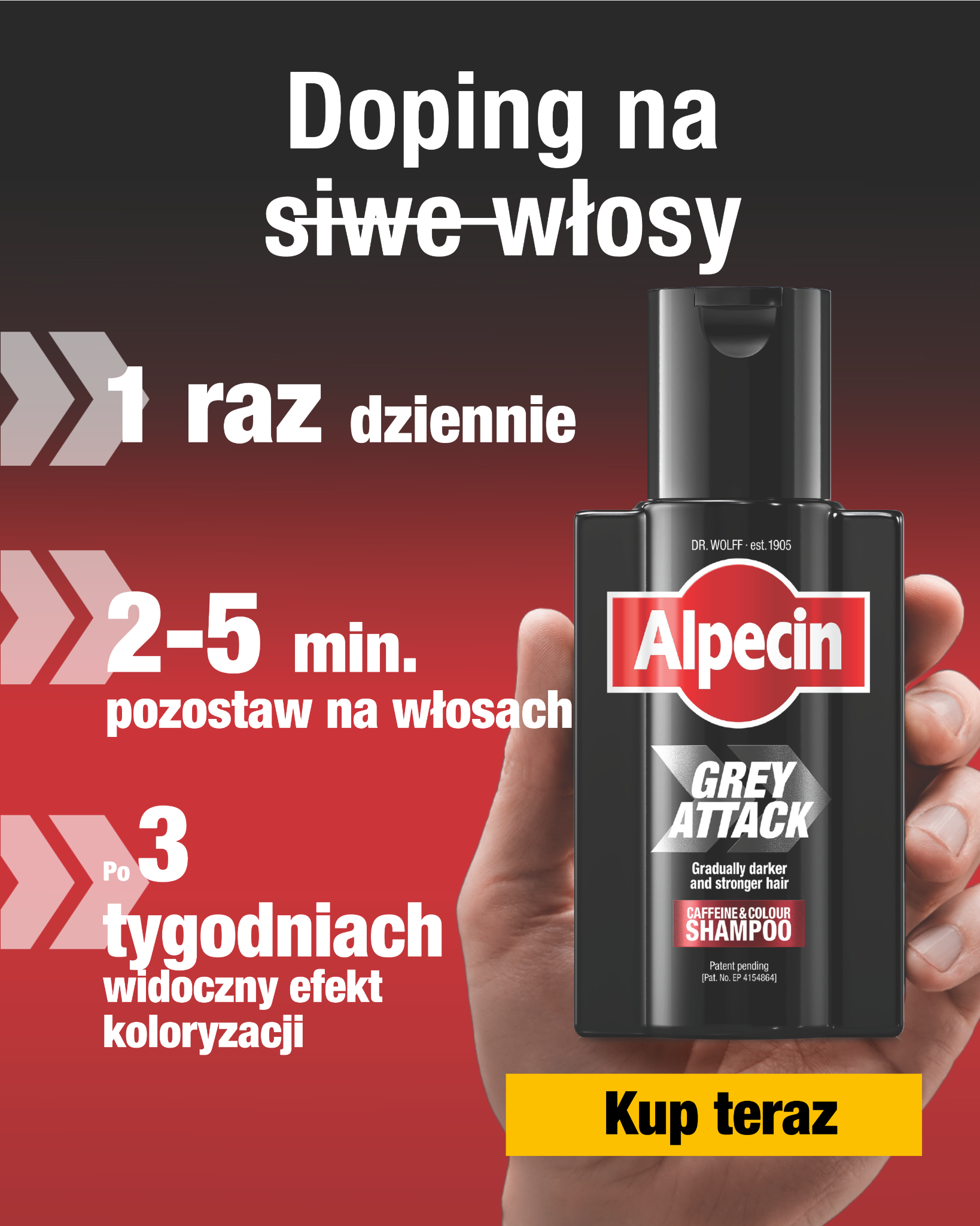 Alpecin Facebook ad