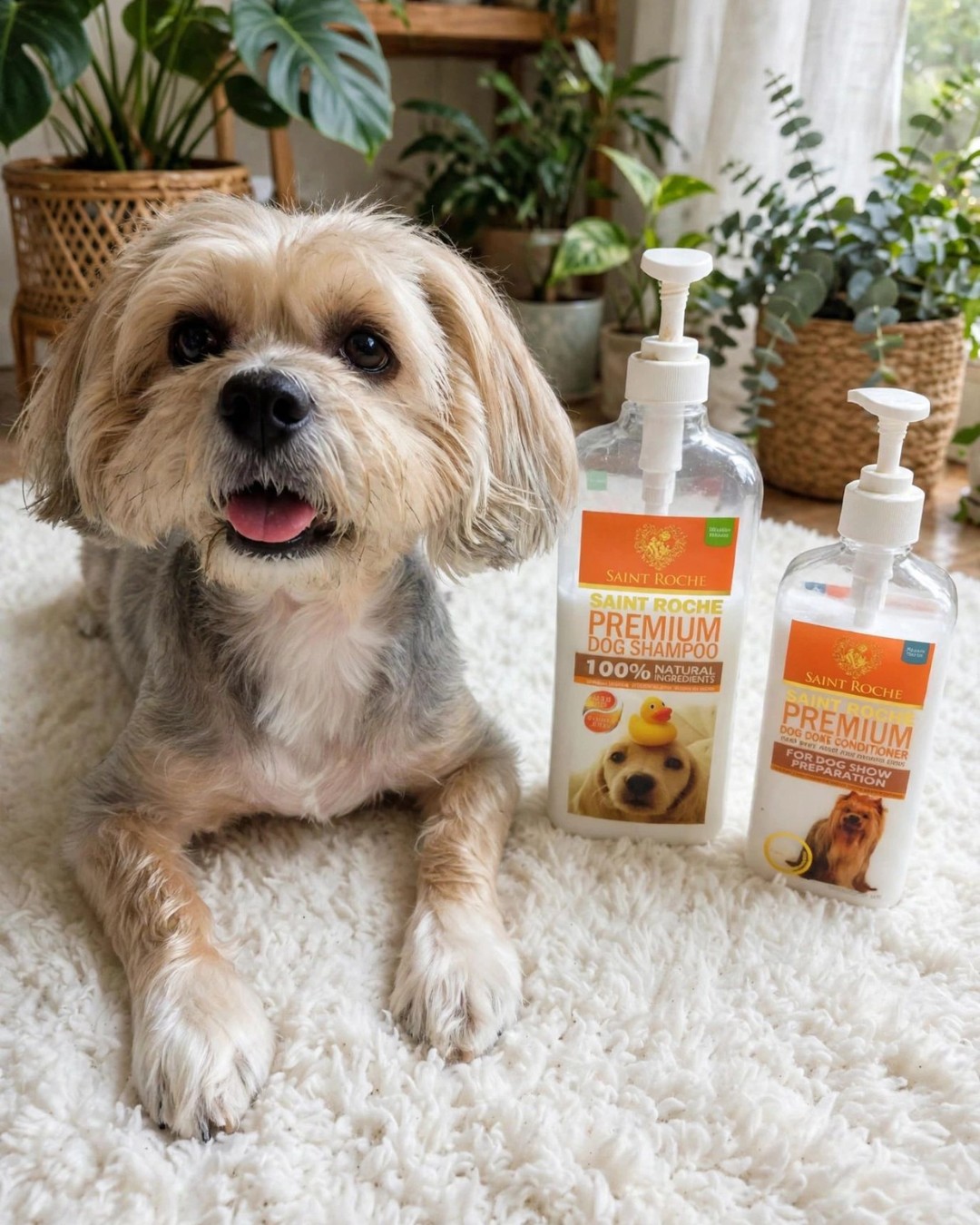 Saint Roche Premium Dog Shampoo Facebook ad