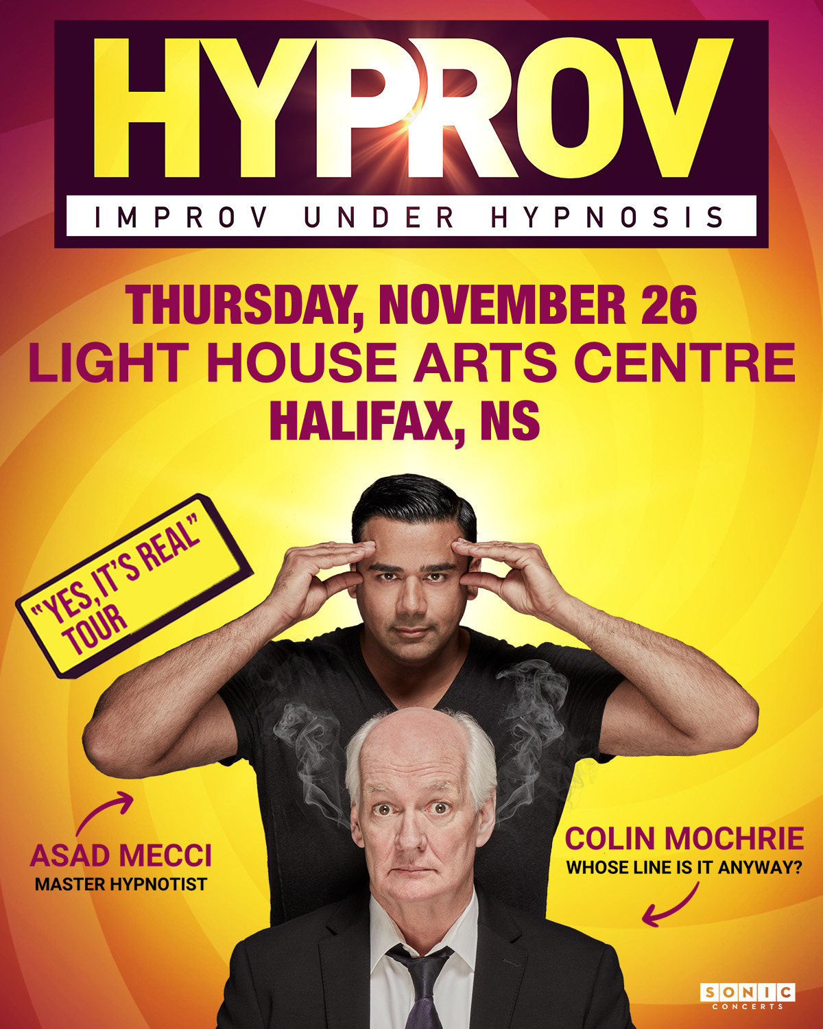 Sonic Concerts Facebook ad: Halifax tickets