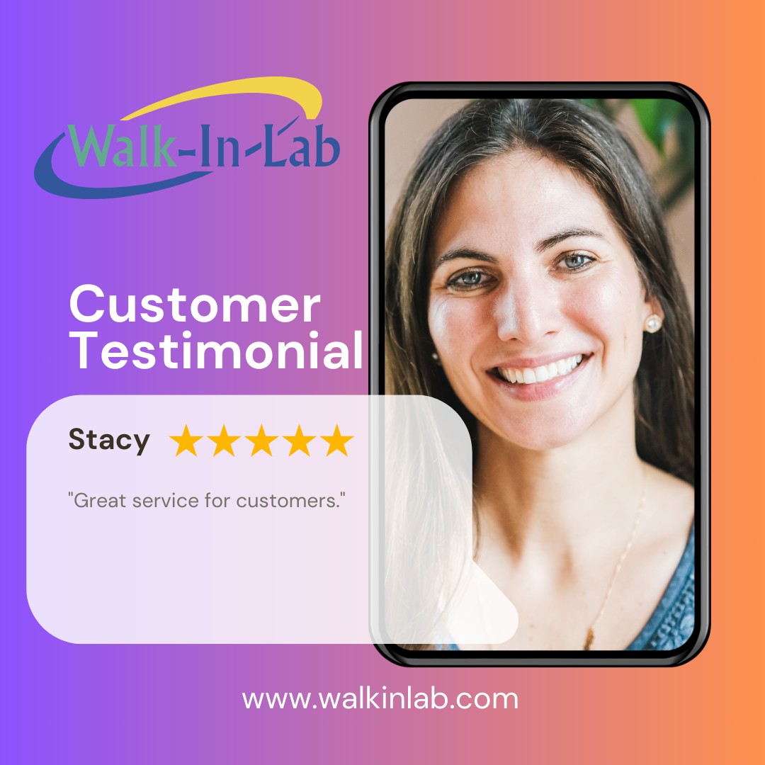 Walk-In Lab Facebook ad: See why thousands trust Walk-In Lab Real customer…