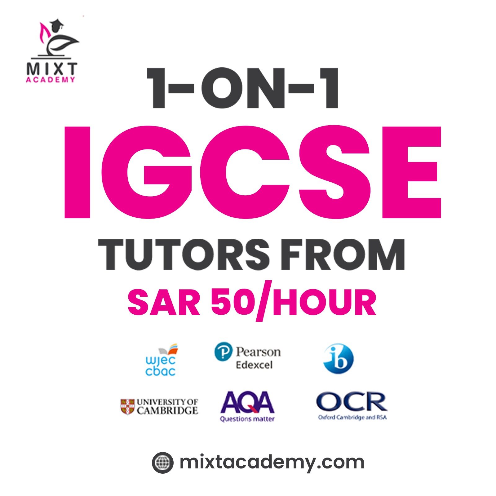 Mixt Academy Facebook ad