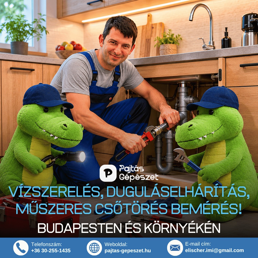 Elischer Imre víz-, gáz-, fűtésszerelés és duguláselhárítás Facebook ad