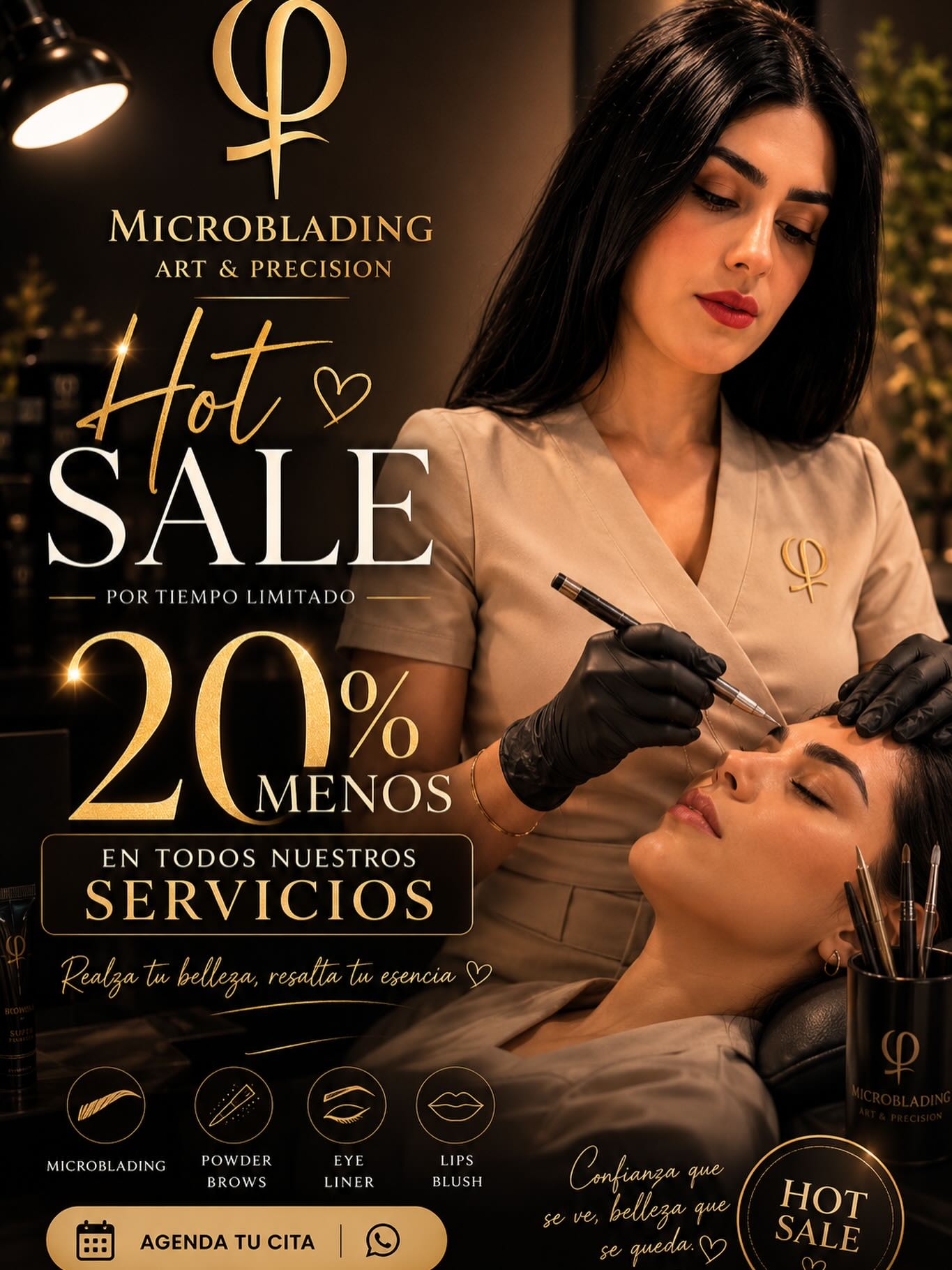 Microblading 3D Cejas Pelo a Pelo Facebook ad