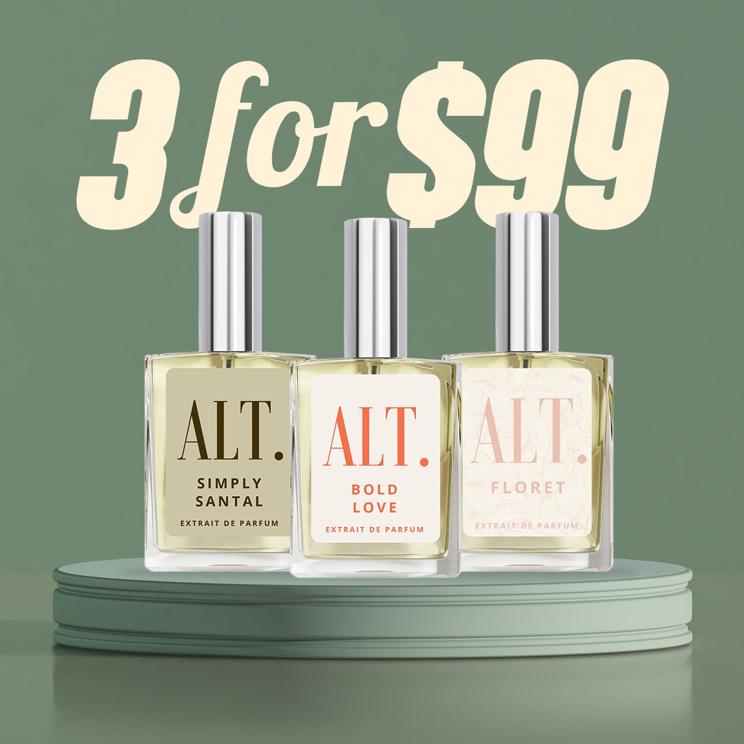 ALT. Fragrances Facebook ad