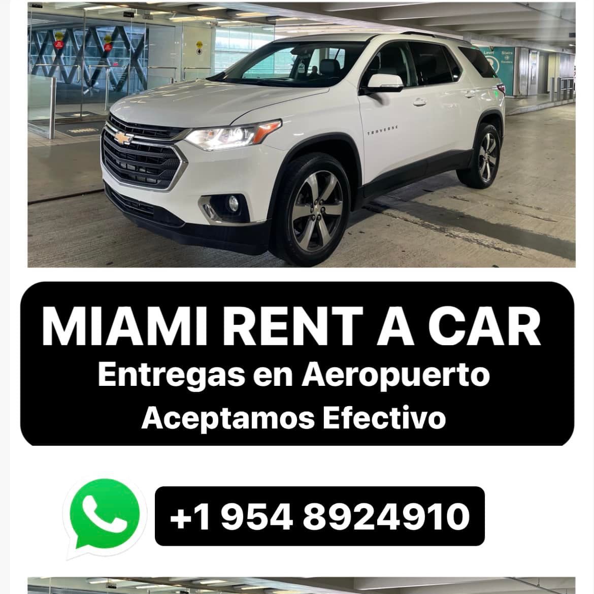 Del Pacifico Auto Rental Miami Facebook ad: MIAMI RENT A CAR