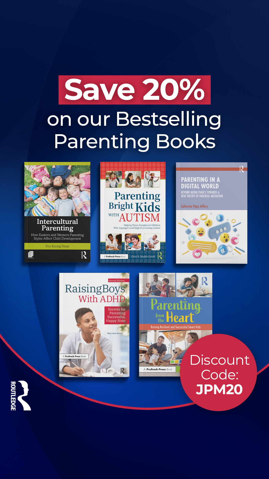 Routledge Books Facebook ad