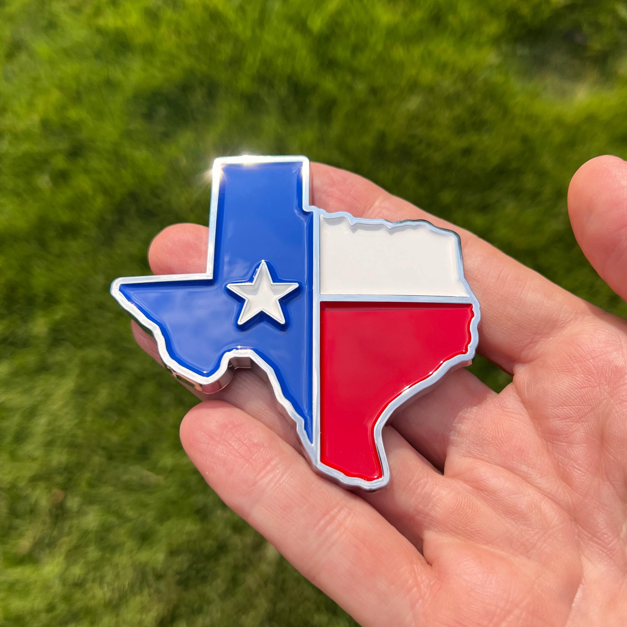 Grateful Fred Facebook ad: the TEXAS BADGE