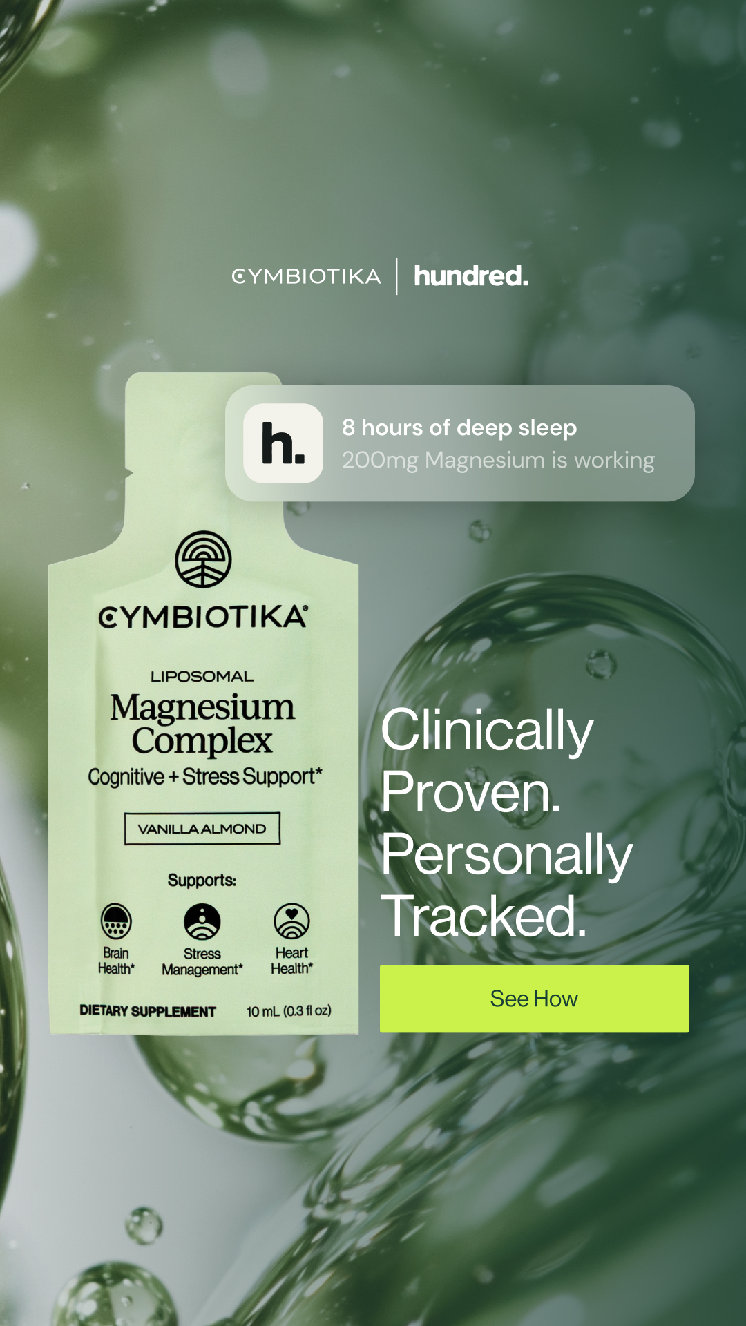 Cymbiotika Facebook ad