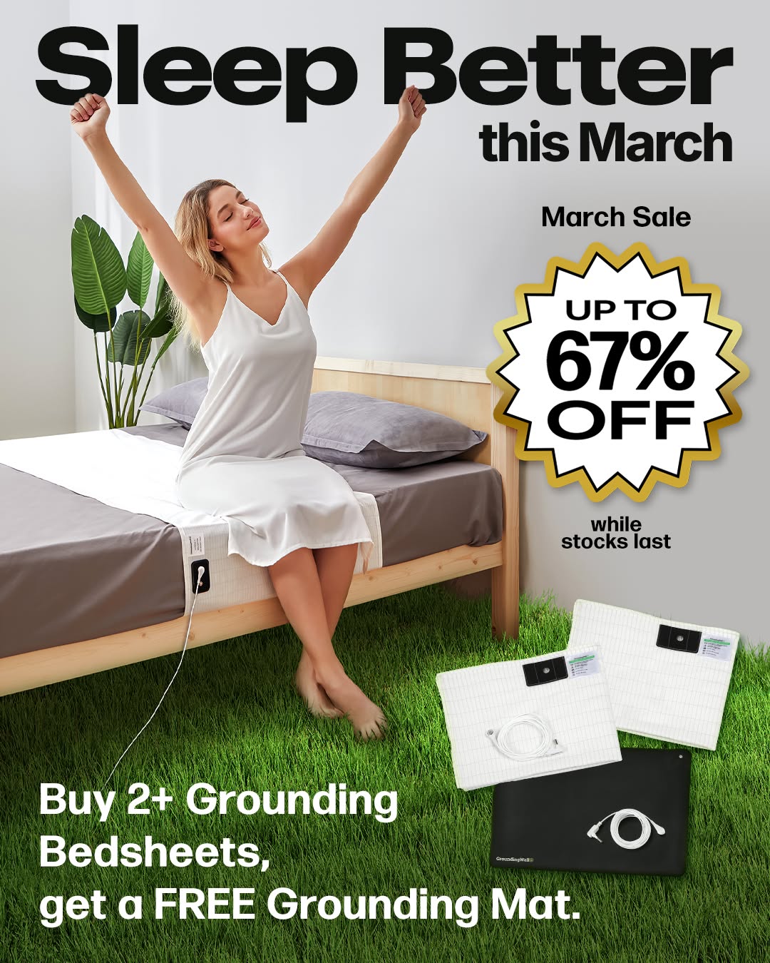 Grounding Health Benefits Facebook ad