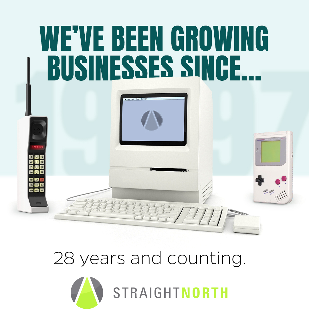 Straight North Facebook ad: Hire Your Last Agency